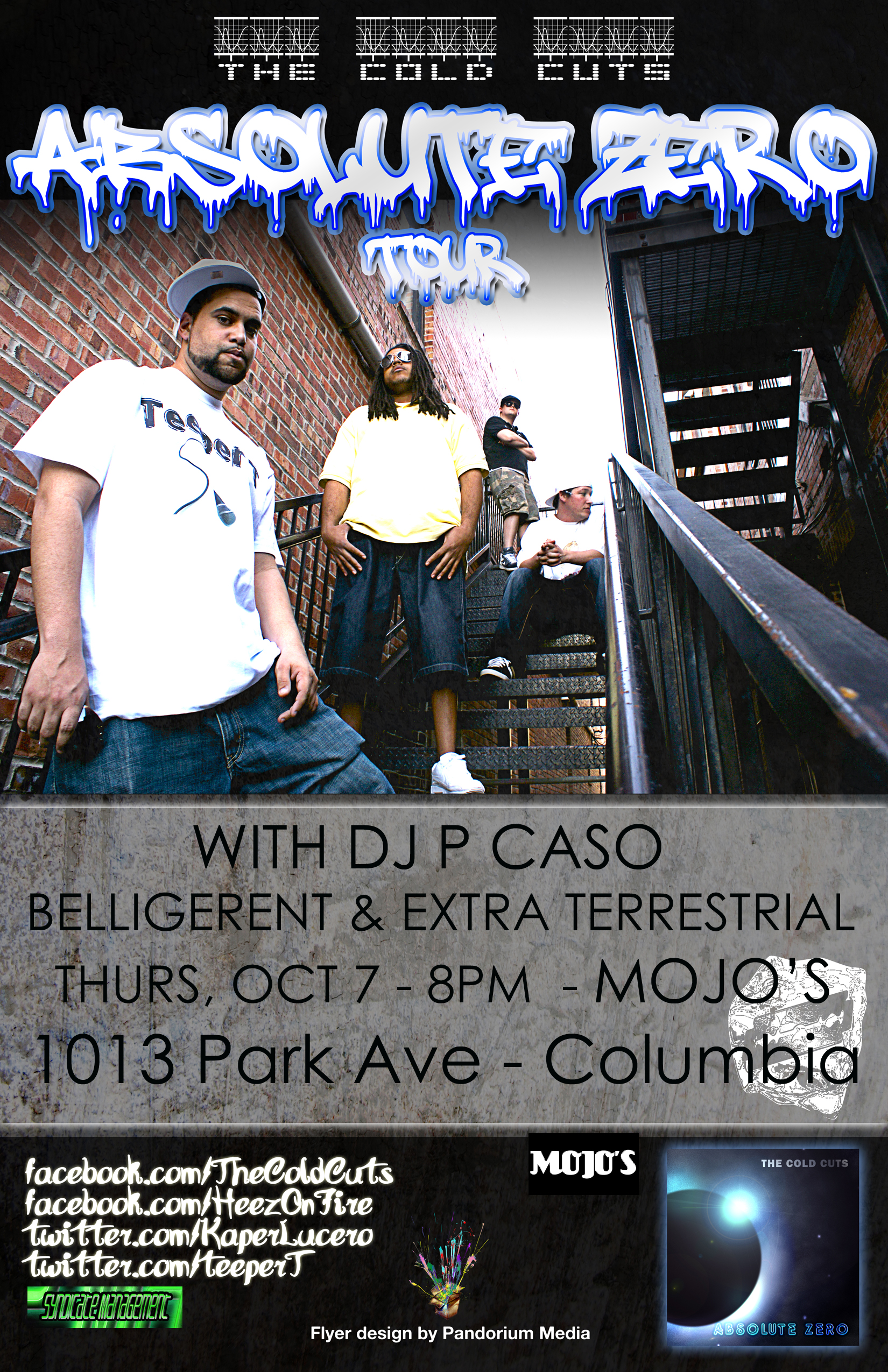 The Cold Cuts @ Mojo's Oct 7!!!